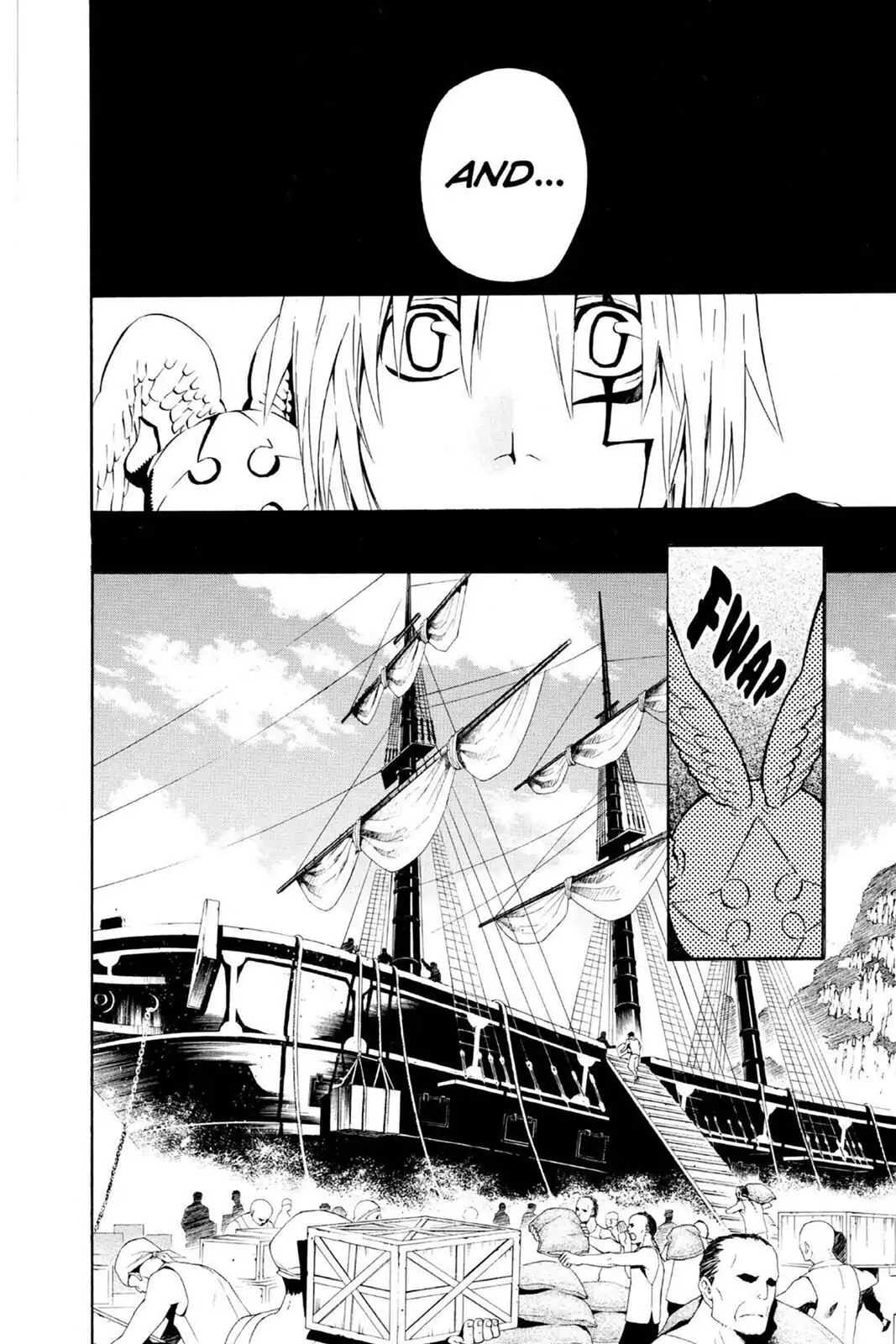 D.Gray-man Chapter 46 page 8 - 
