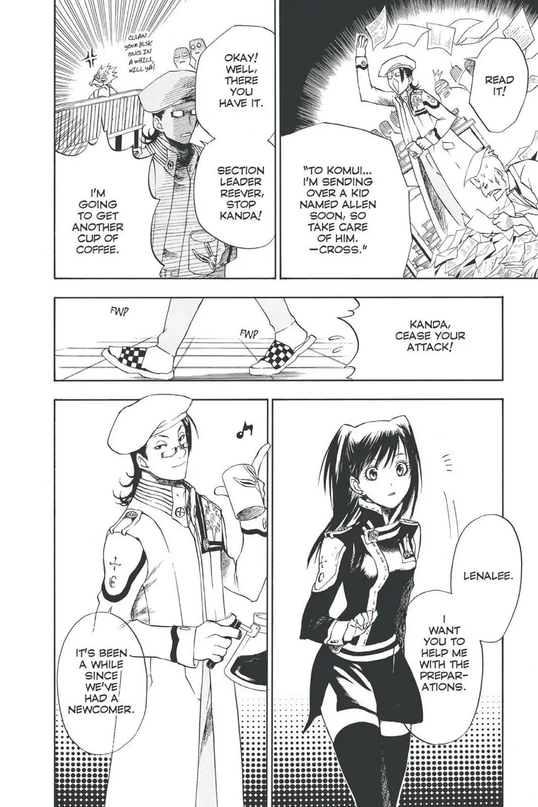D.Gray-man Chapter 5 page 18 - 