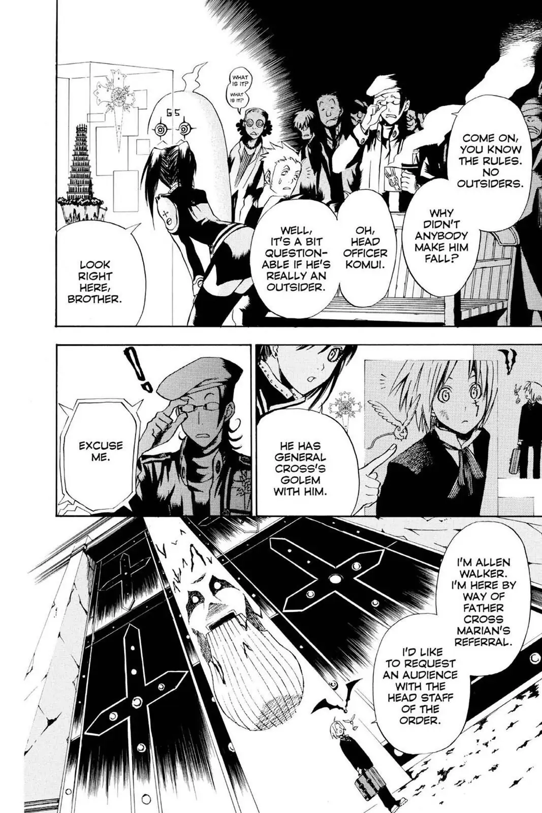 D.Gray-man Chapter 5 page 4 - 