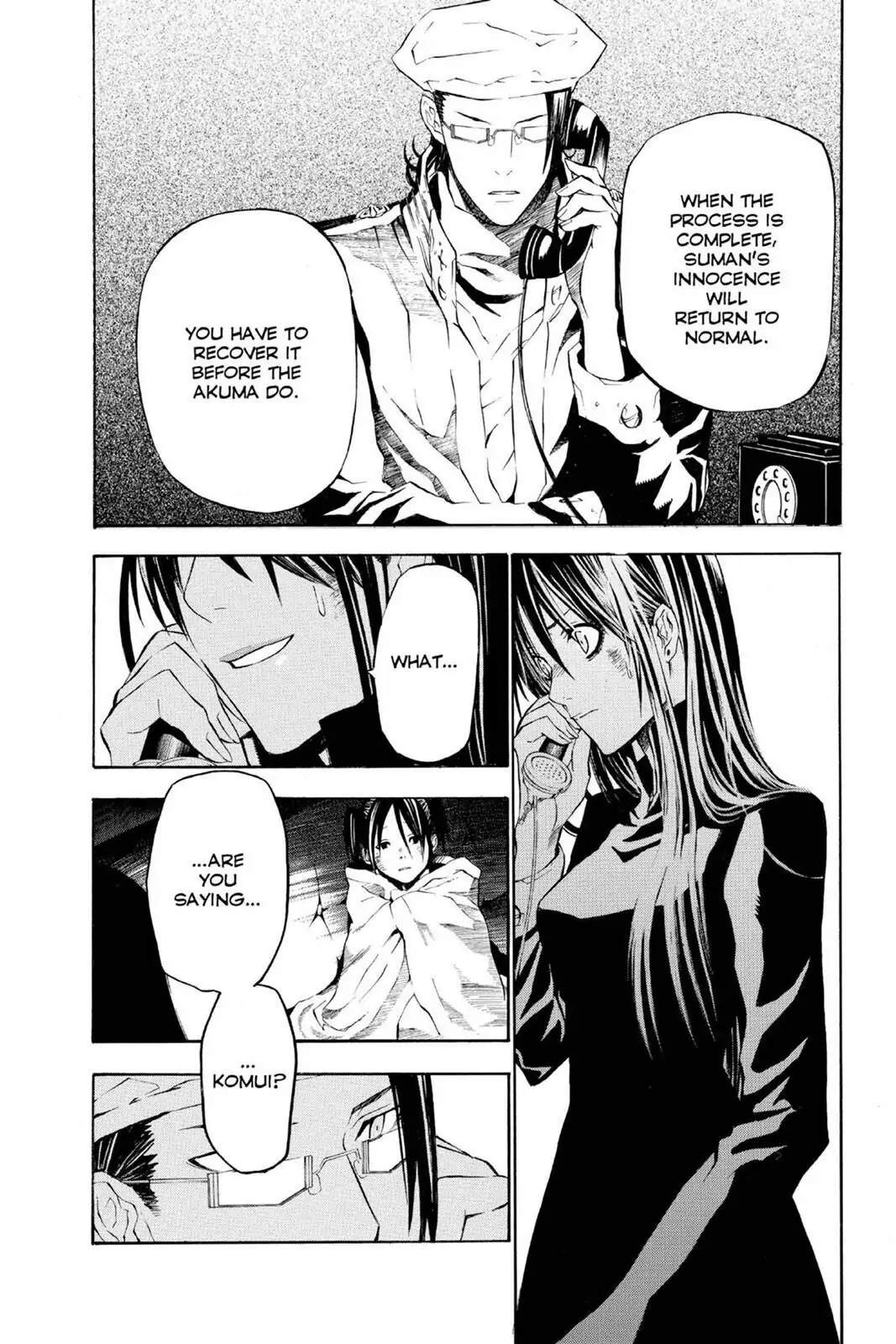 D.Gray-man Chapter 52 page 7 - 