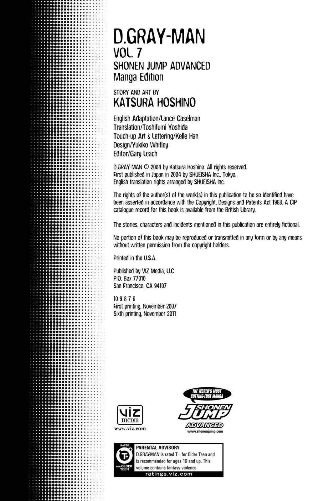 D.Gray-man Chapter 57 page 3 - 