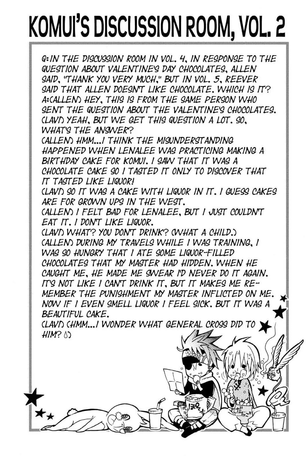 D.Gray-man Chapter 58 page 15 - 