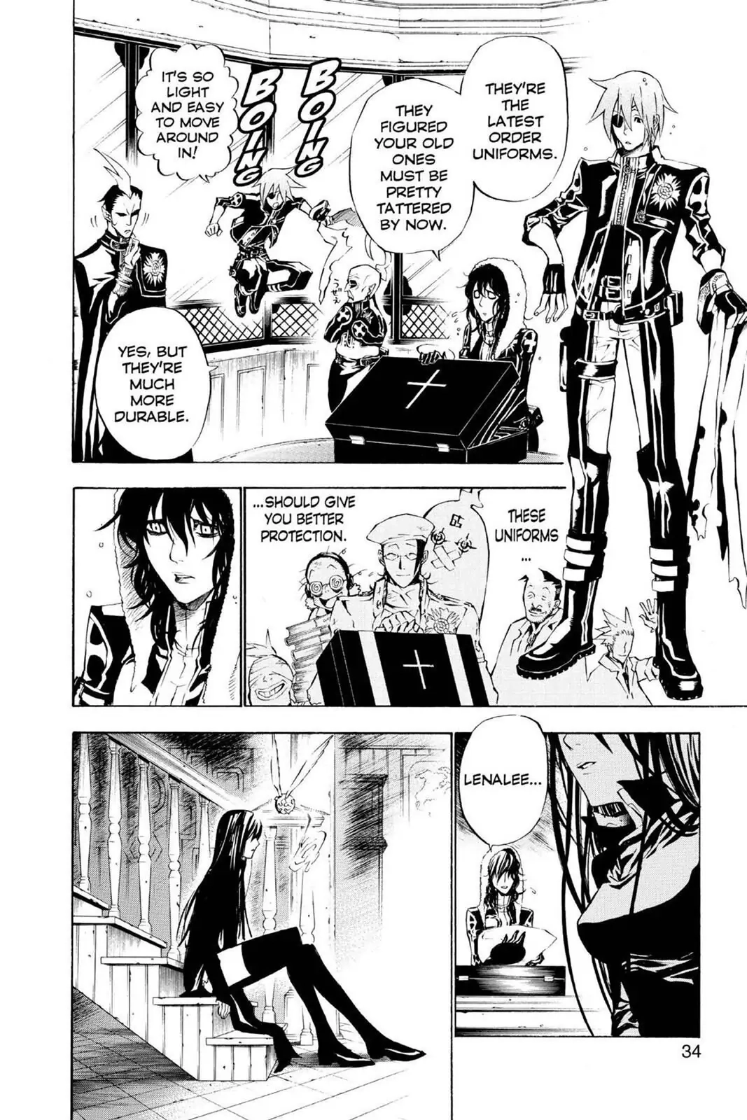 D.Gray-man Chapter 58 page 8 - 