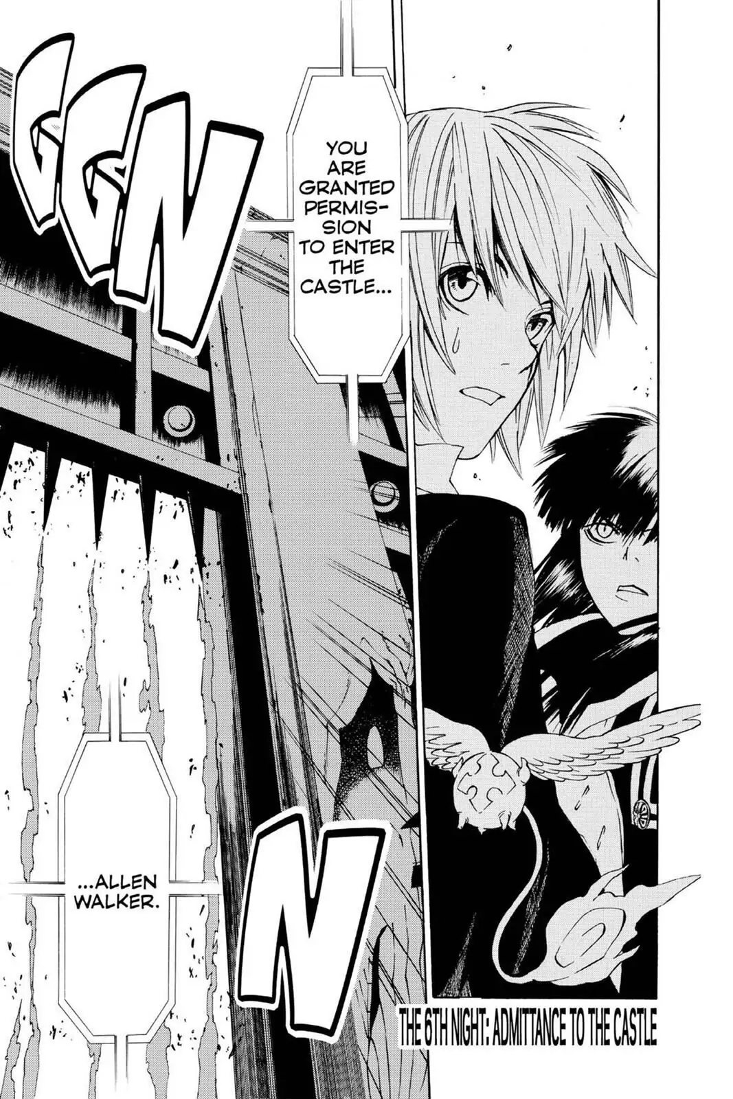 D.Gray-man Chapter 6 page 1 - 