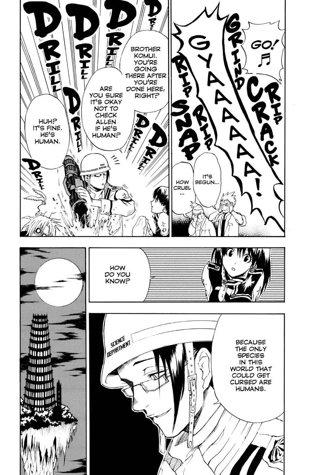 D.Gray-man Chapter 6 page 13 - 