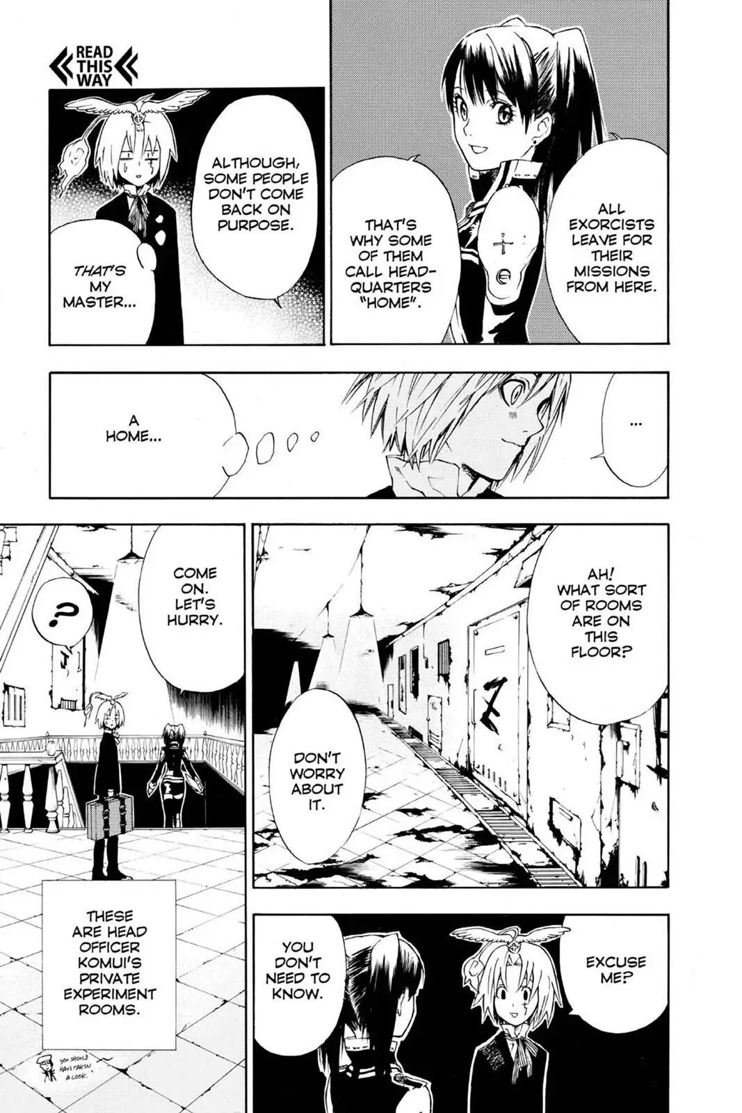 D.Gray-man Chapter 6 page 9 - 