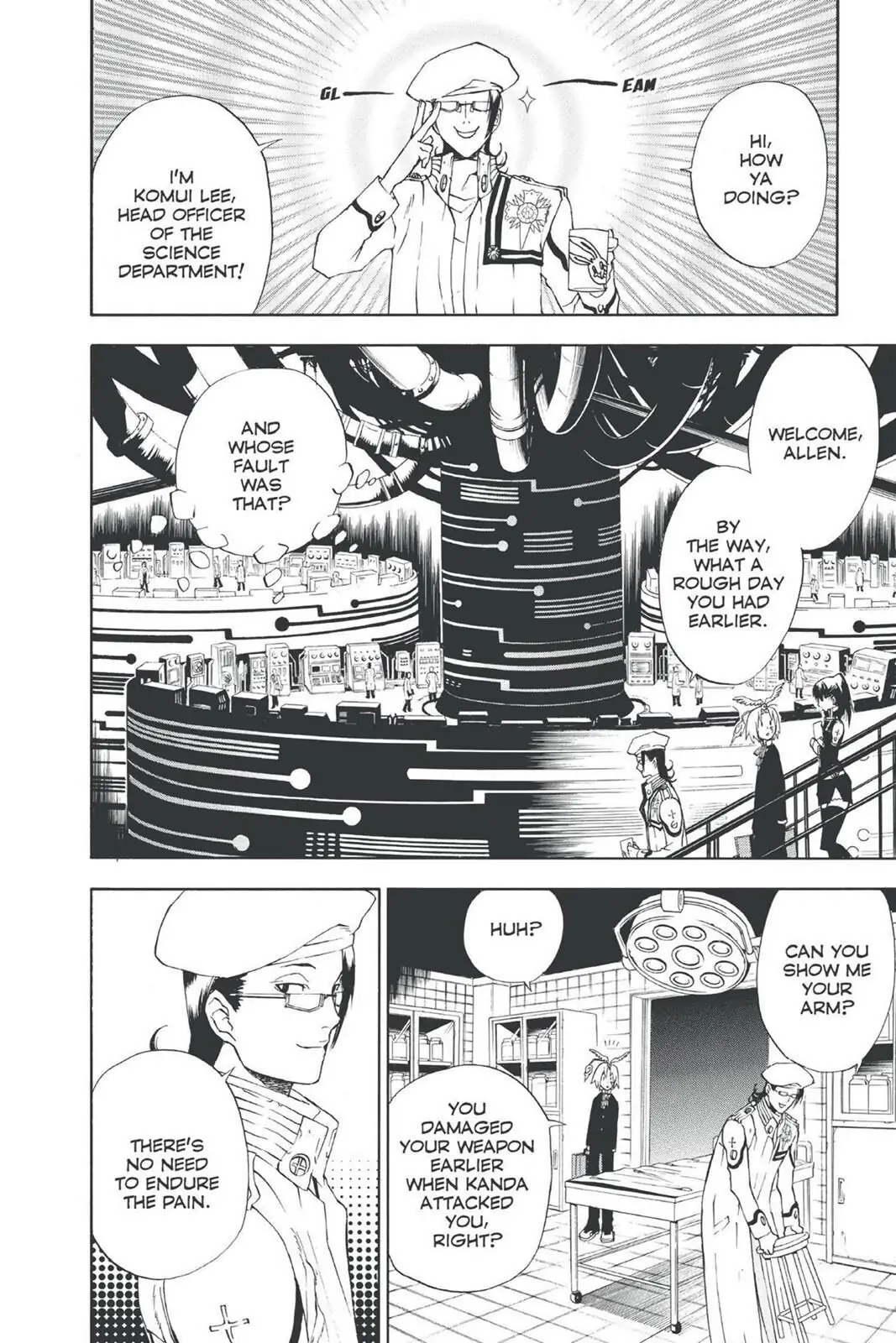 D.Gray-man Chapter 6 page 10 - 