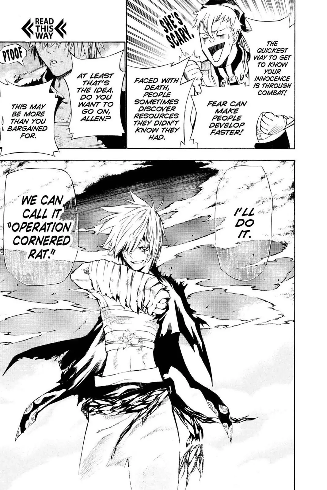 D.Gray-man Chapter 62 page 17 - 
