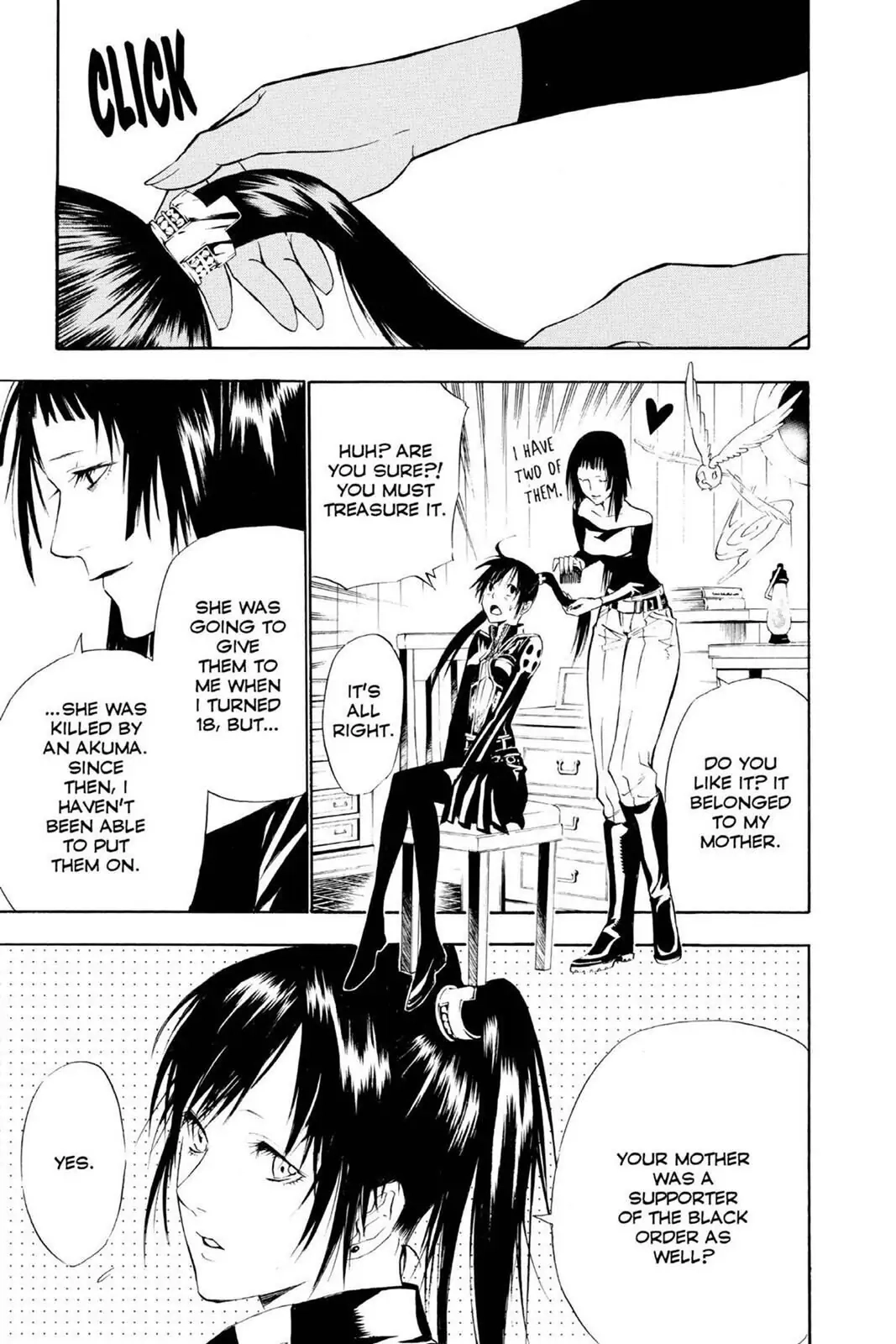 D.Gray-man Chapter 64 page 5 - 