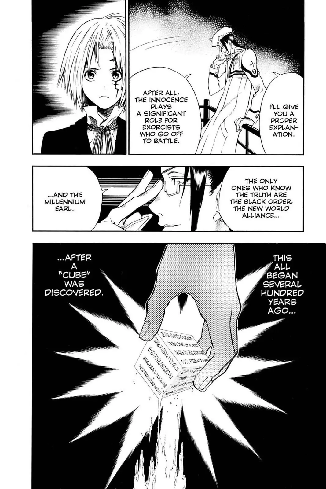 D.Gray-man Chapter 7 page 8 - 
