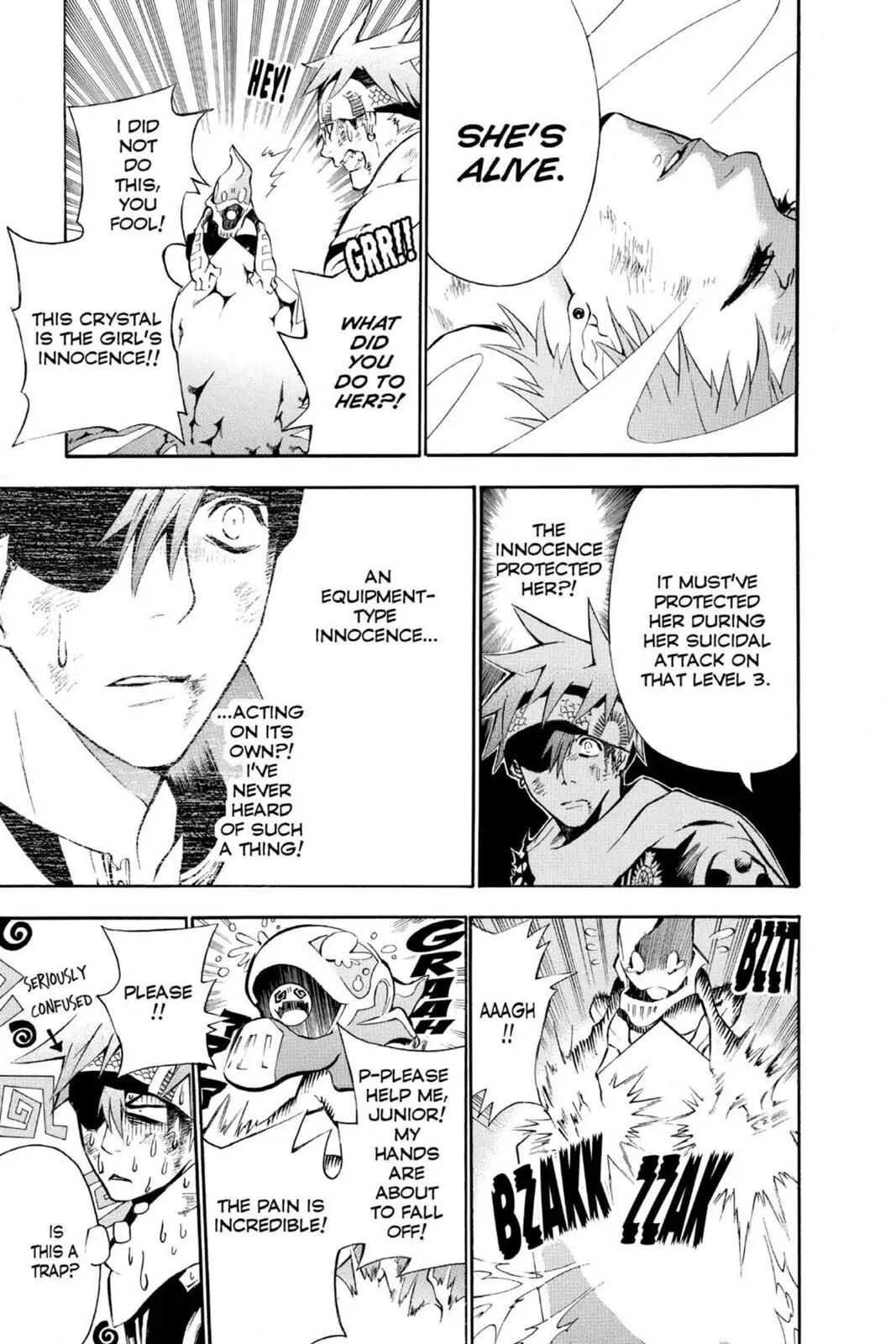 D.Gray-man Chapter 74 page 13 - 