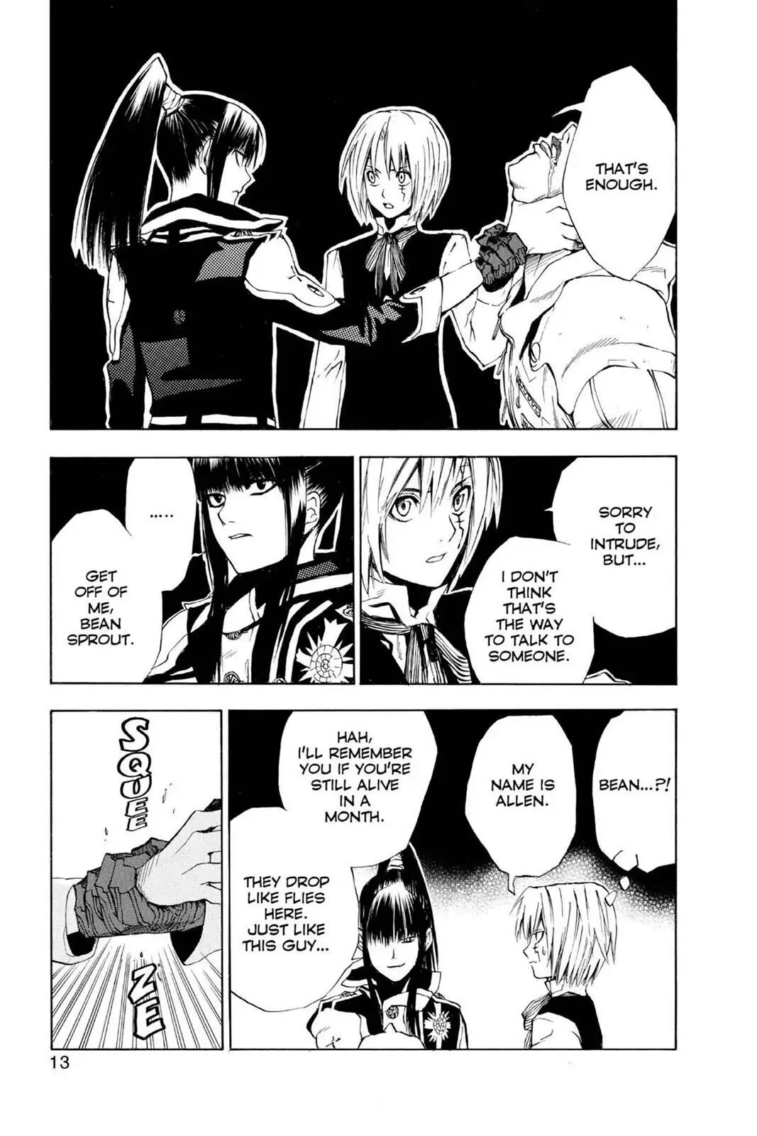 D.Gray-man Chapter 8 page 14 - 
