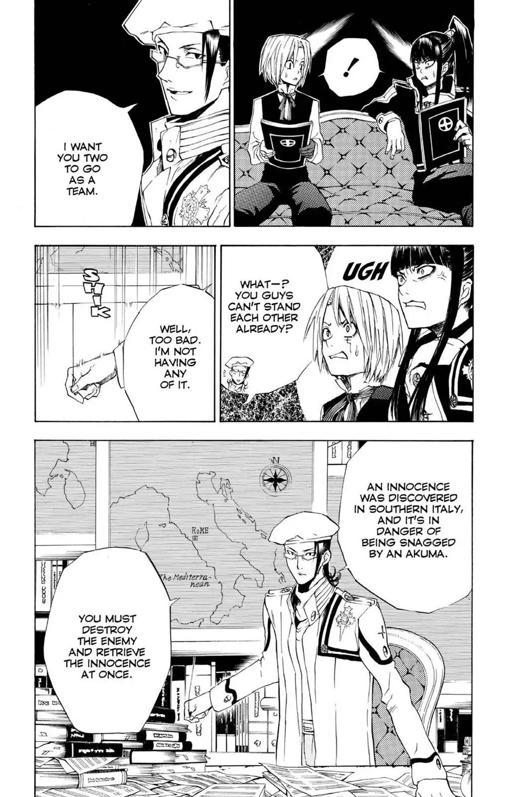 D.Gray-man Chapter 8 page 18 - 