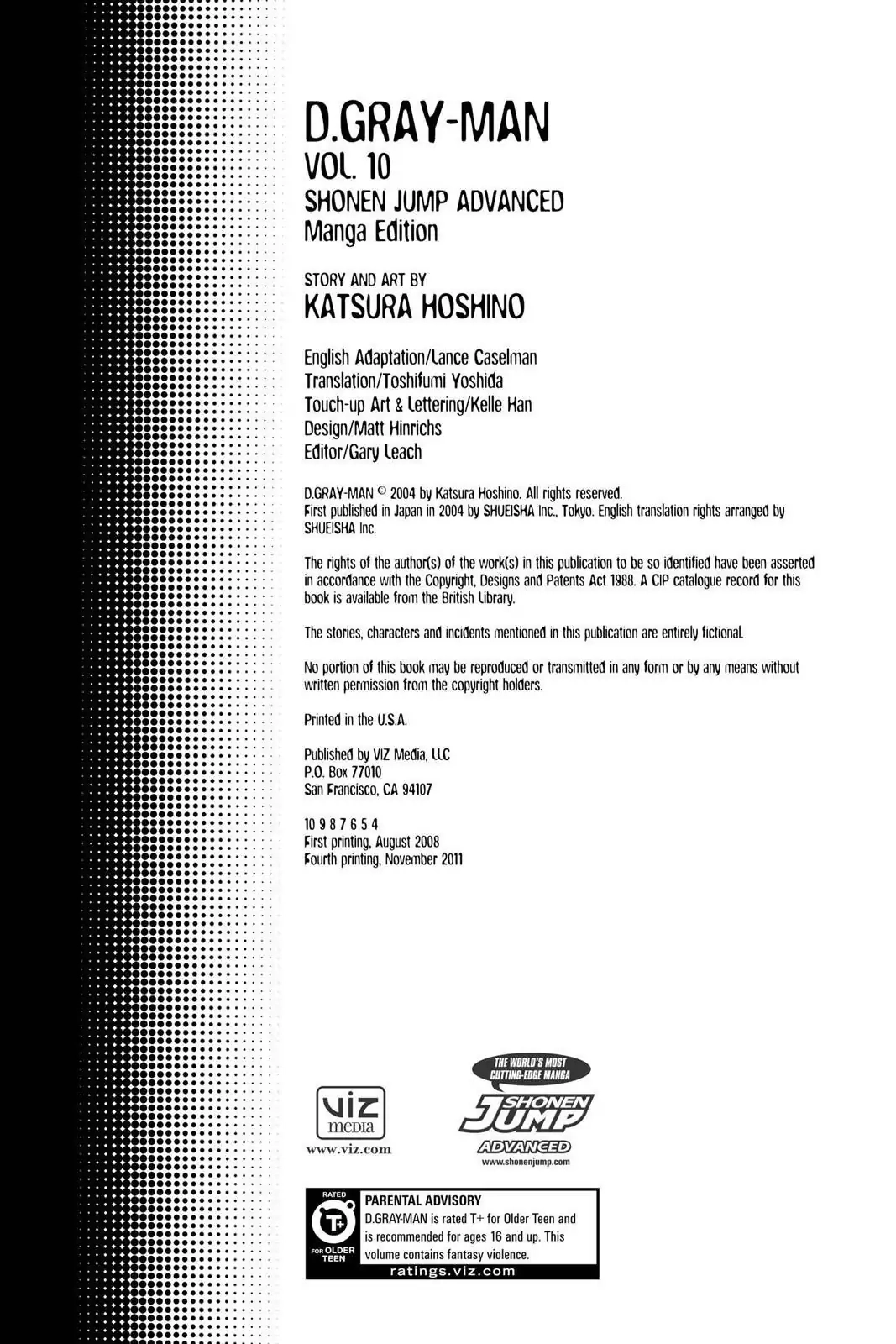 D.Gray-man Chapter 87 page 3 - 