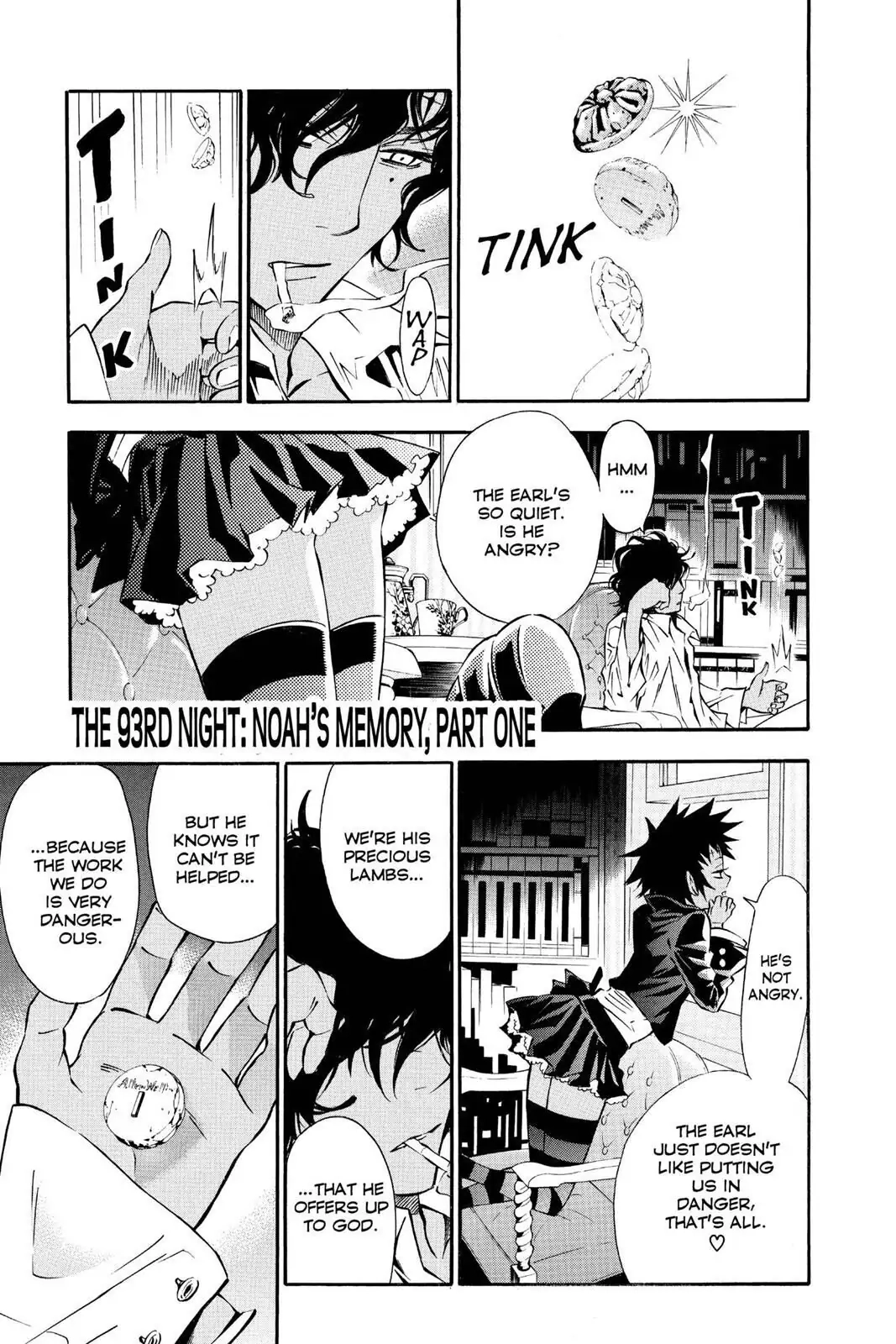 D.Gray-man Chapter 93 page 1 - 