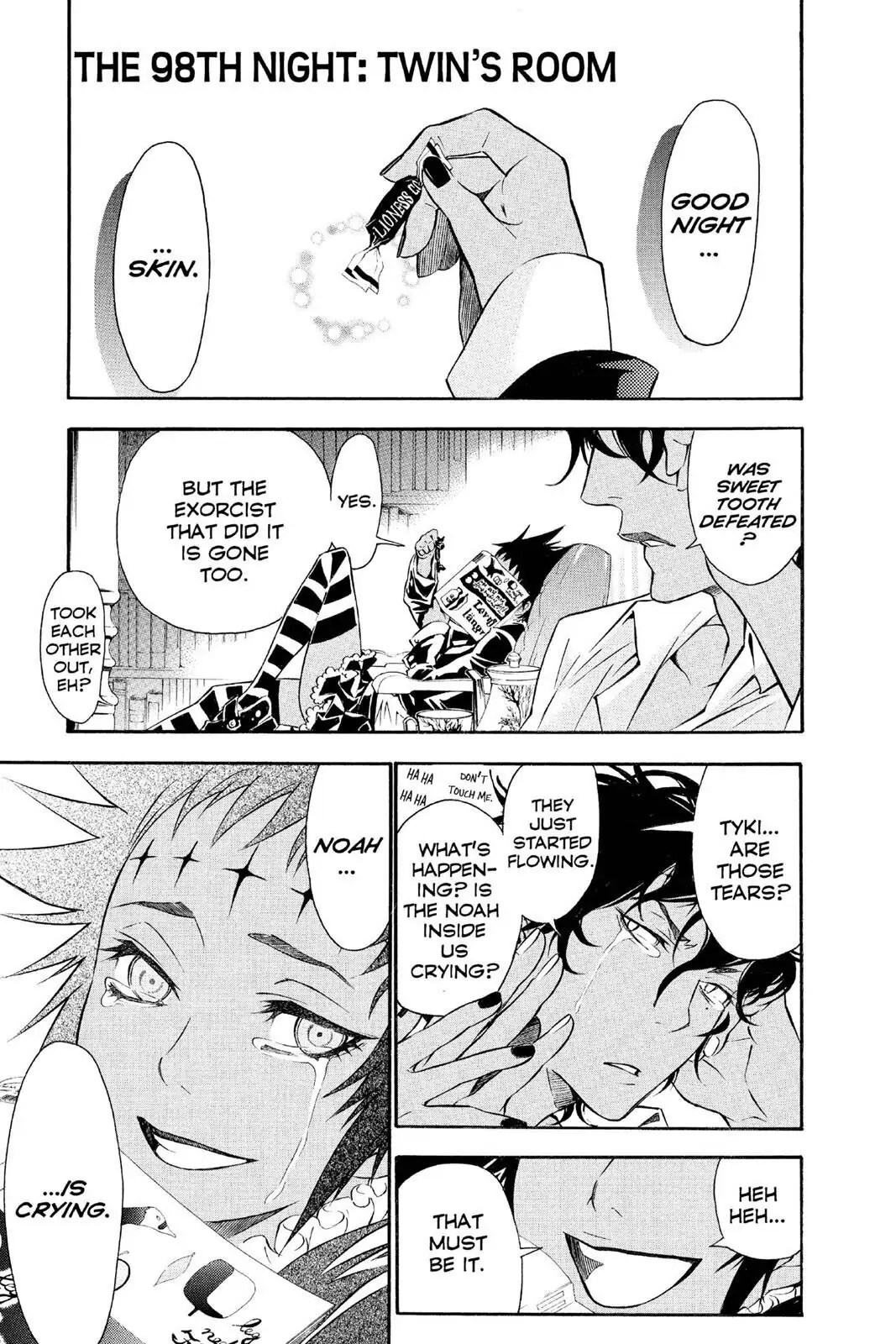 D.Gray-man Chapter 98 page 8 - 