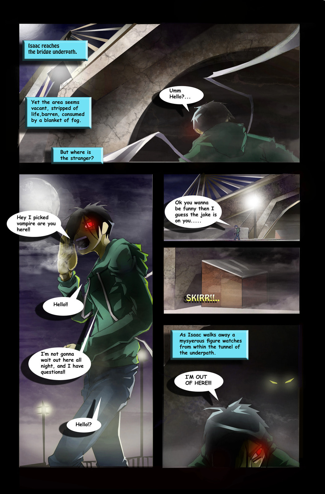 Dhampyr Chapter 2 page 1 - 