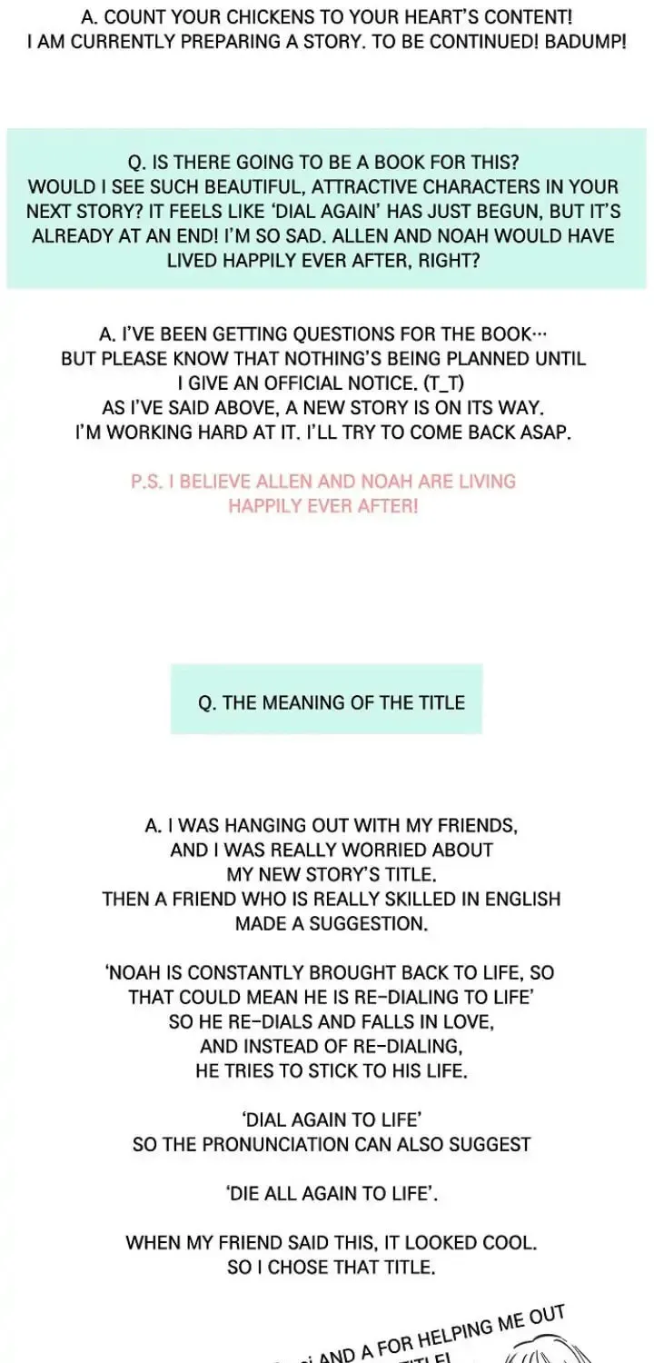 Dial Again Chapter 45.1 page 3 - 