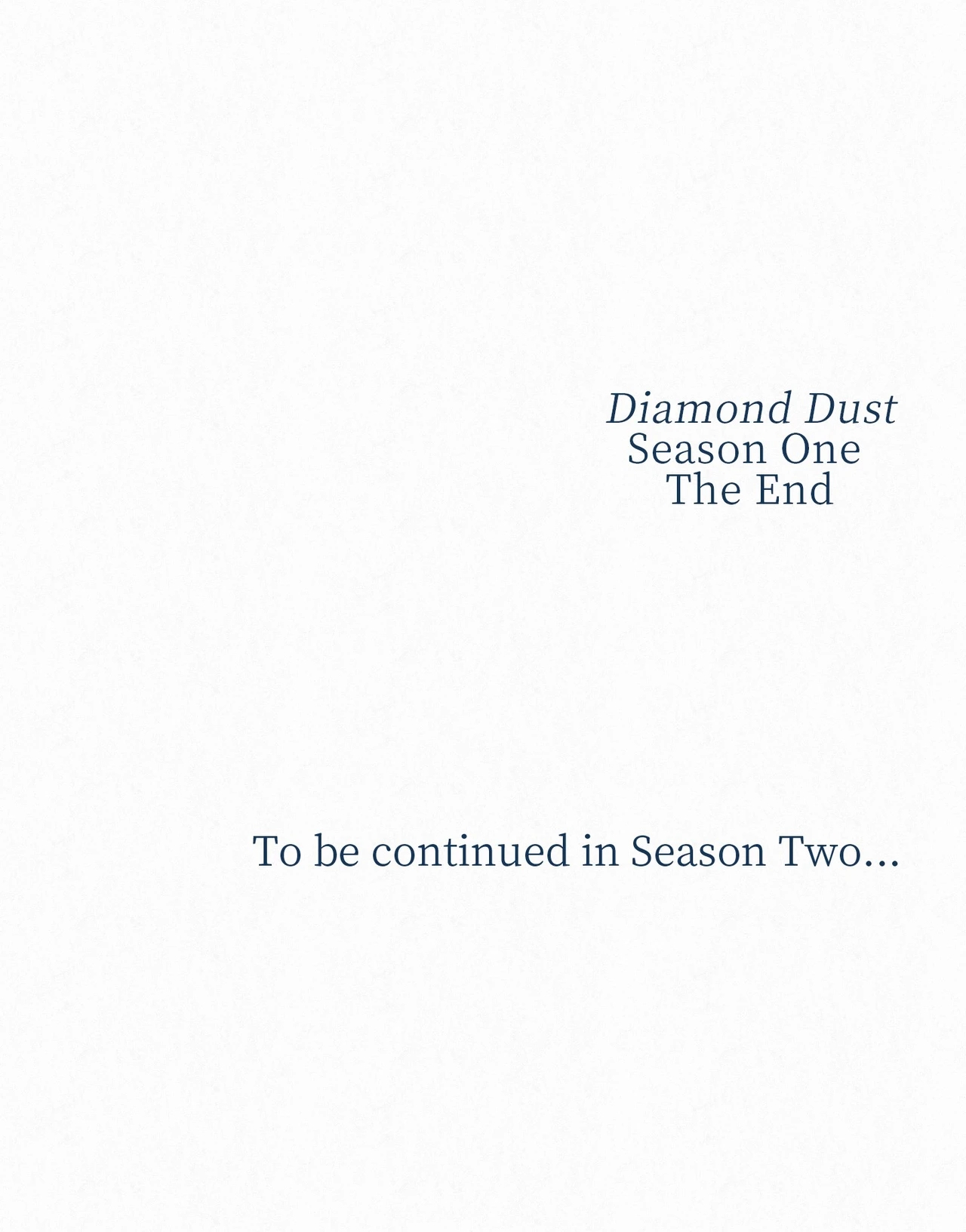 Diamond Dust Chapter 26.1 page 138 - 