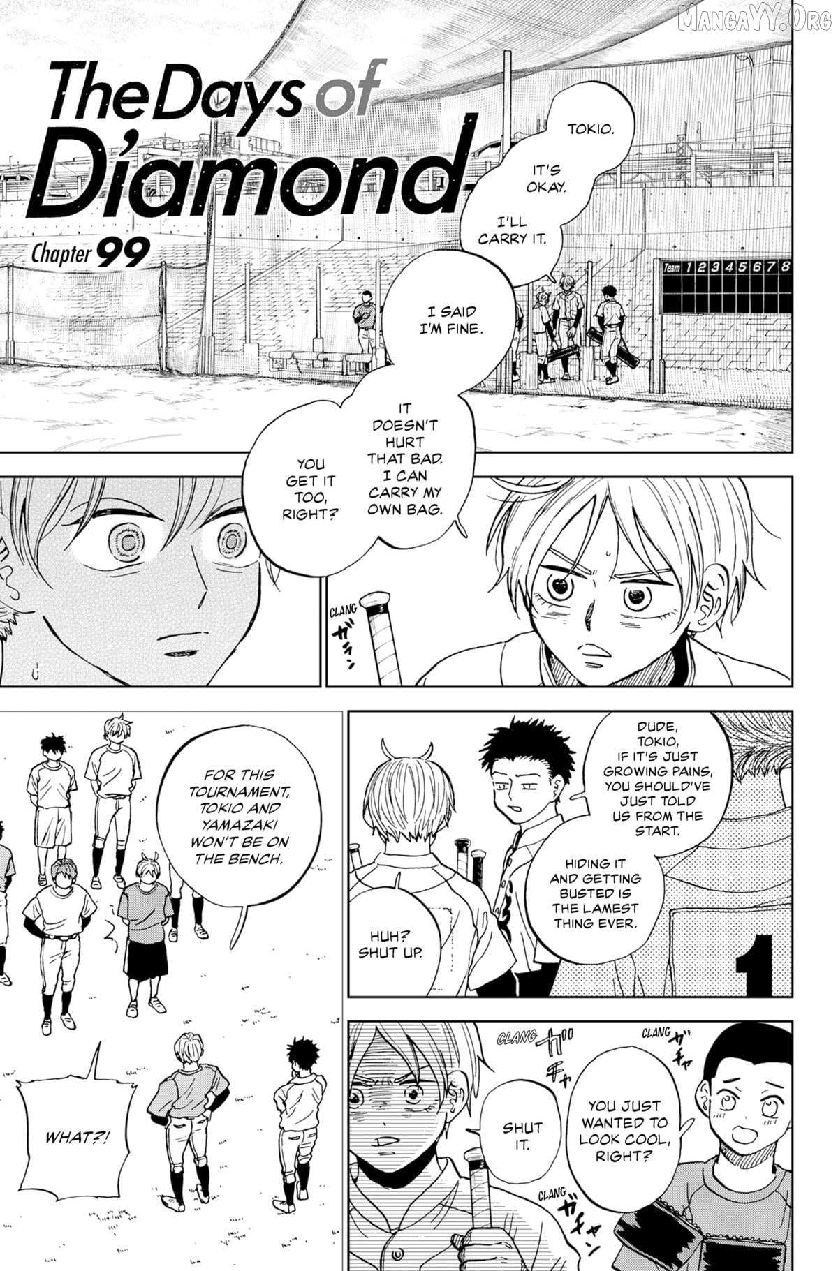 Diamond no Kouzai Chapter 99 page 1 - 