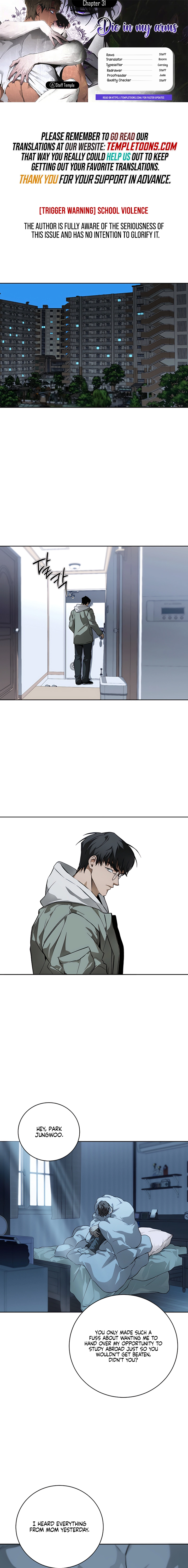 Die In My Arms Chapter 31 page 1 - 
