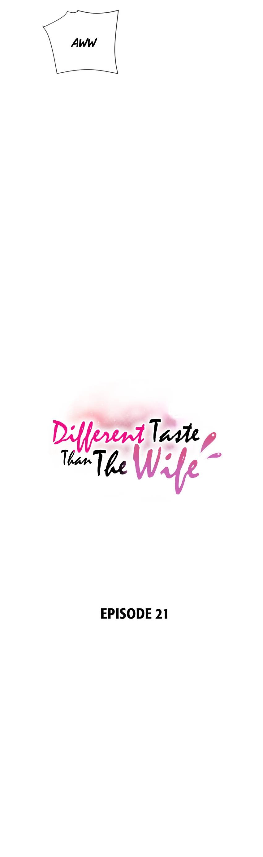 Different Taste Than the Wife Chapter 21 page 5 - 