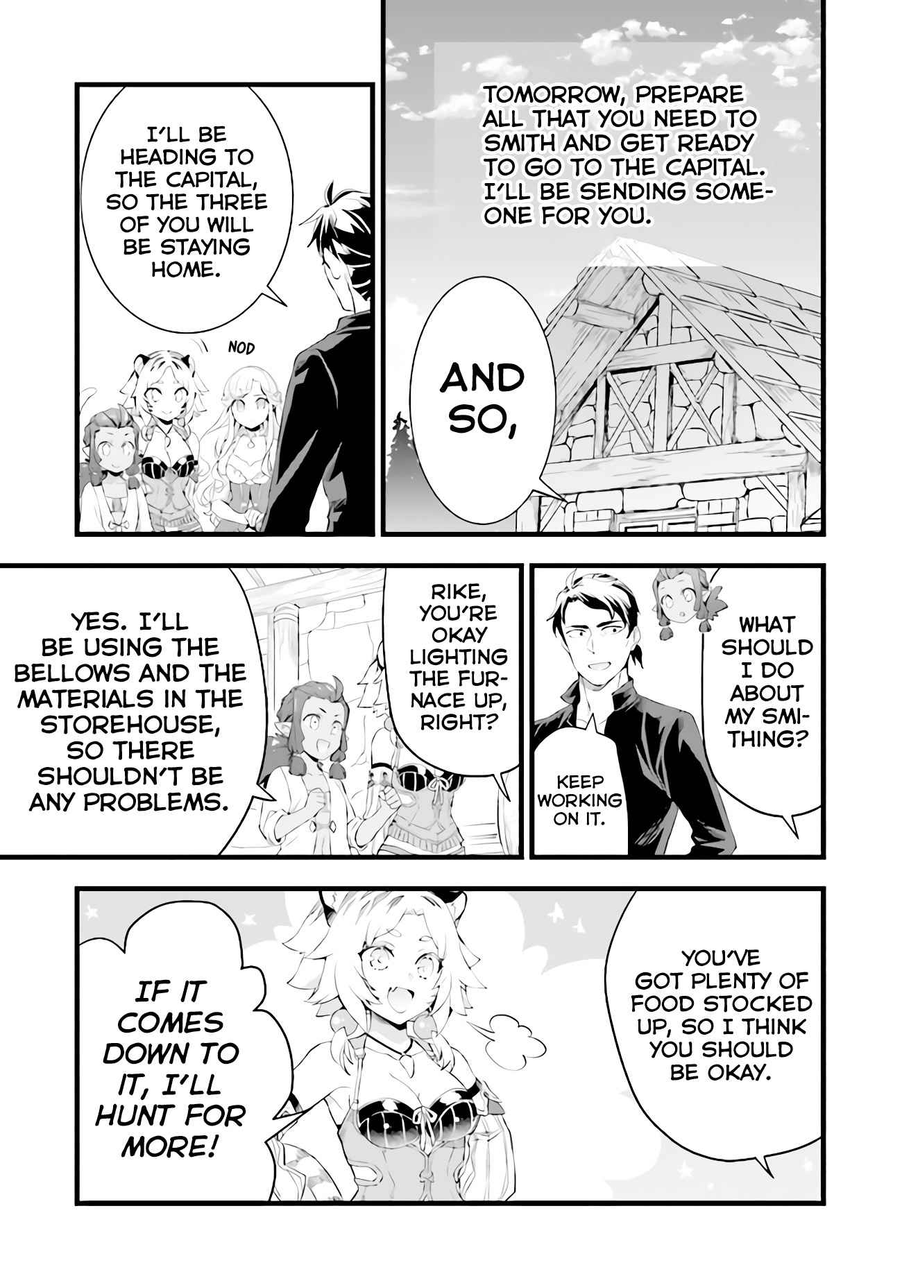 Different World Slow Life Begun at the Smith Chapter 13 page 8 - 