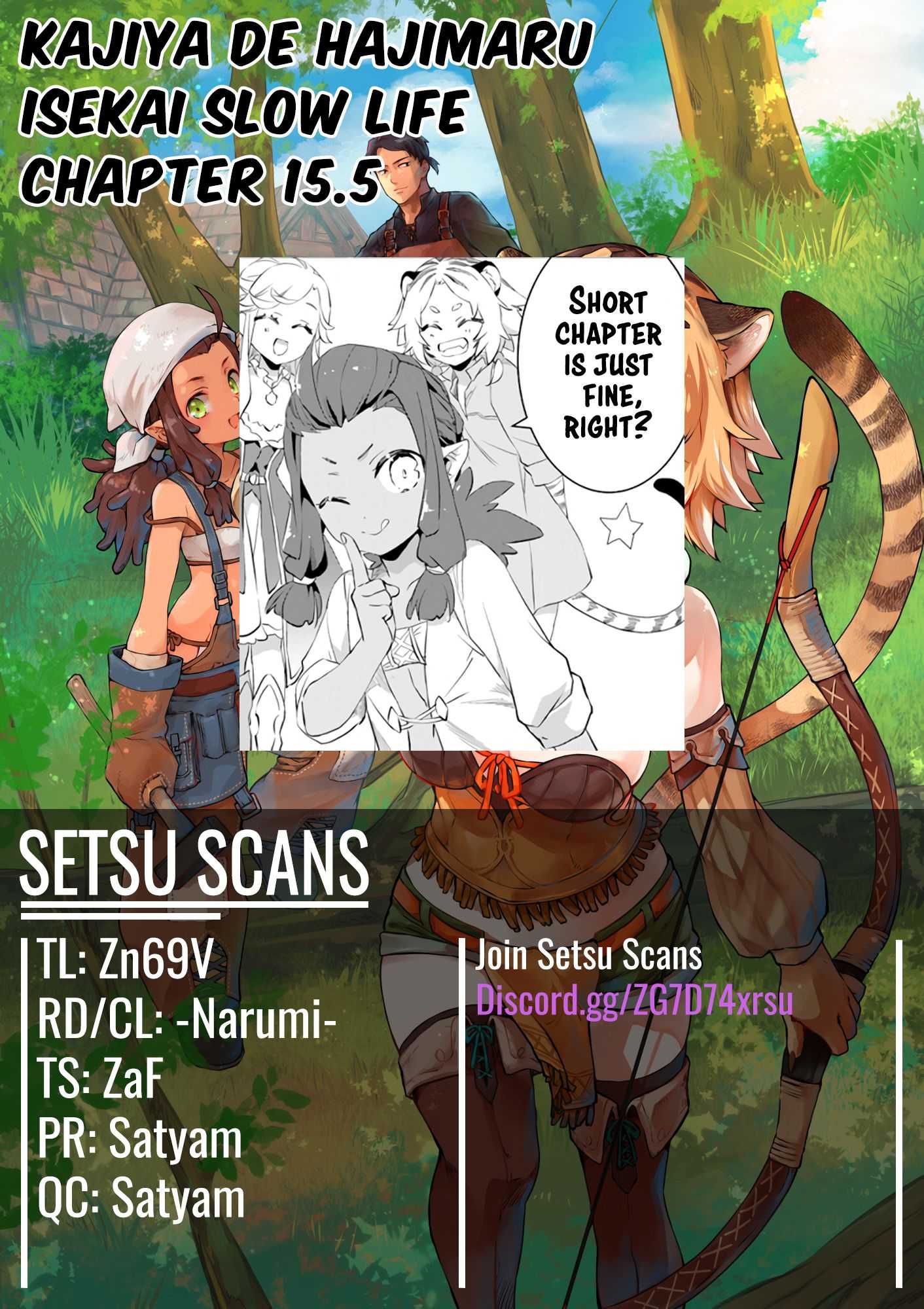 Different World Slow Life Begun at the Smith Chapter 15.5 page 1 - 