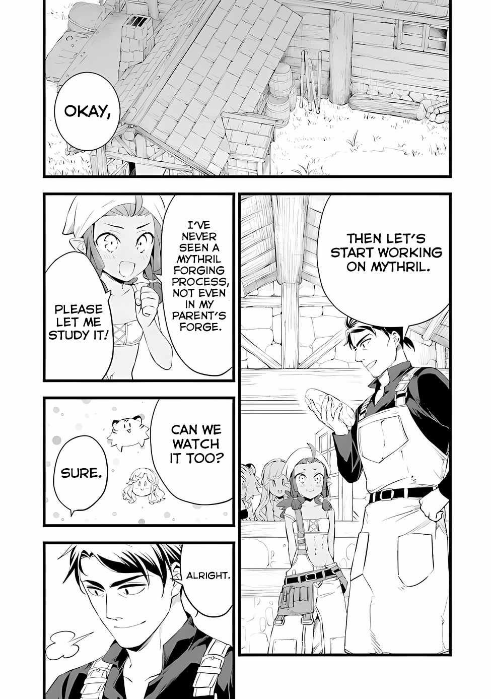 Different World Slow Life Begun at the Smith Chapter 17 page 21 - 