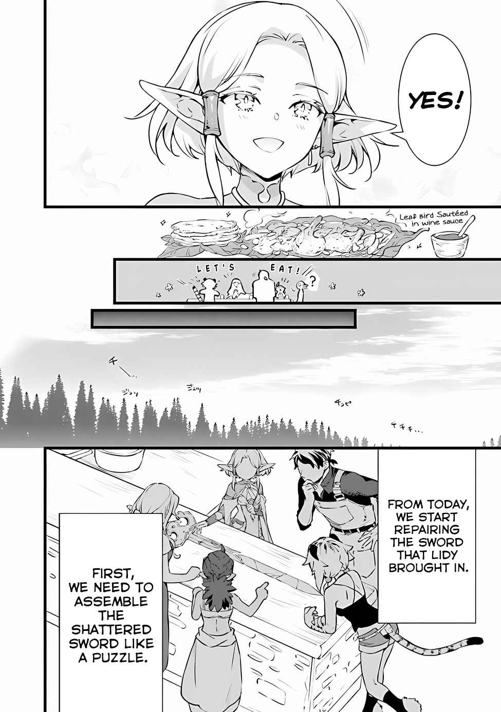 Different World Slow Life Begun at the Smith Chapter 19 page 14 - 