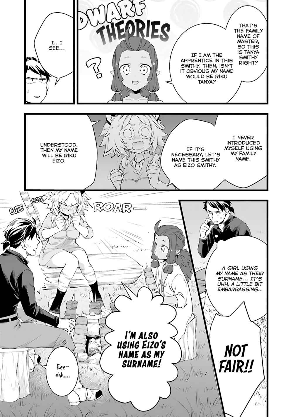 Different World Slow Life Begun at the Smith Chapter 5 page 34 - 