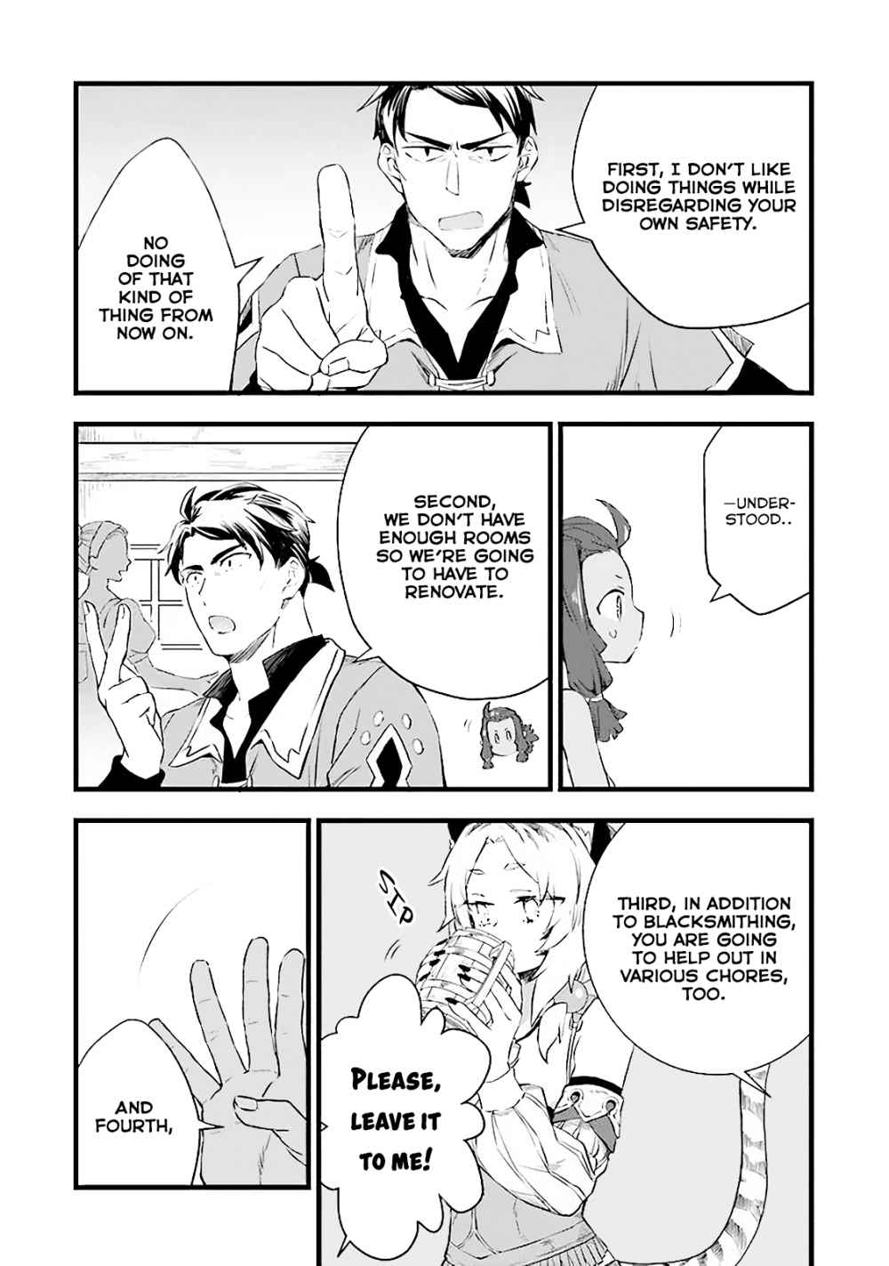Different World Slow Life Begun at the Smith Chapter 5 page 8 - 