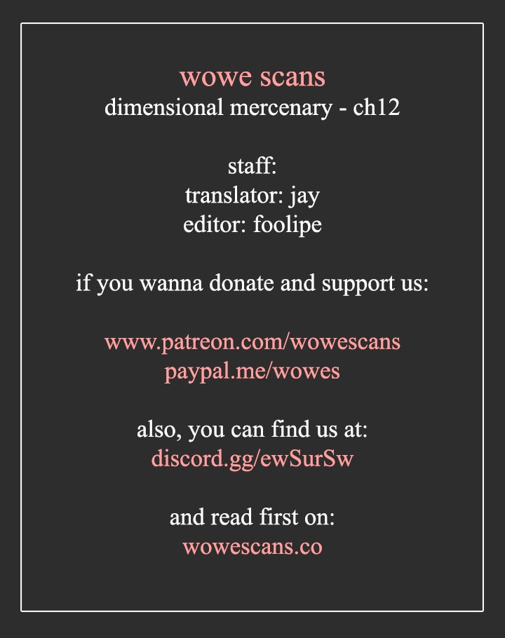 Dimensional Mercenary Chapter 12 page 1 - 