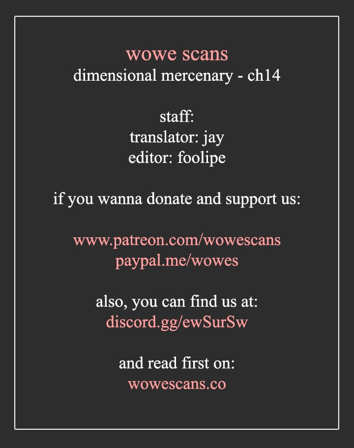 Dimensional Mercenary Chapter 14 page 1 - 