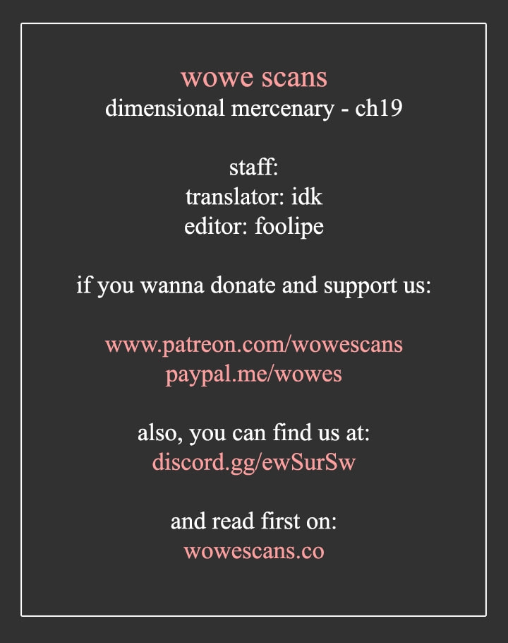 Dimensional Mercenary Chapter 19 page 2 - 