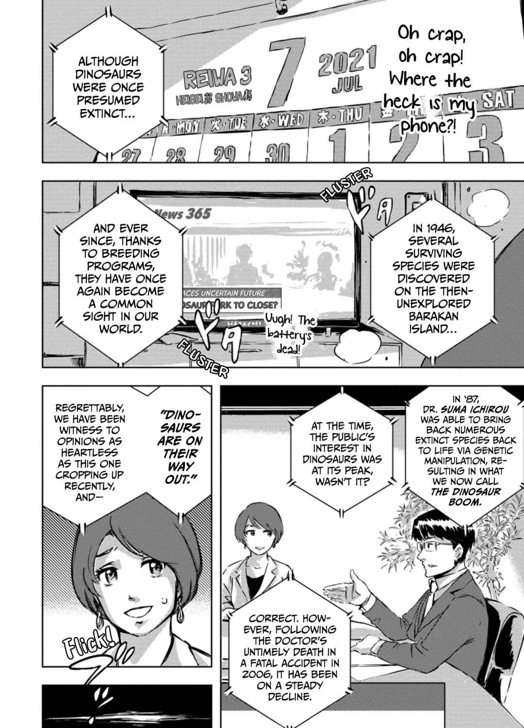 Dinosaurs Sanctuary Chapter 1 page 10 - 