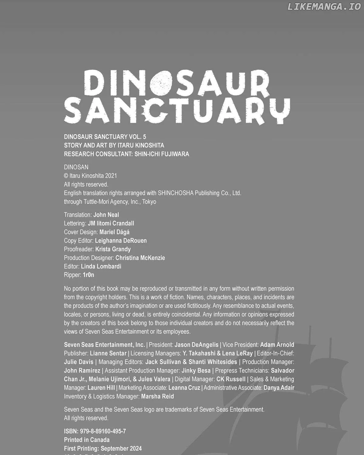 Dinosaurs Sanctuary Chapter 27 page 92 - 
