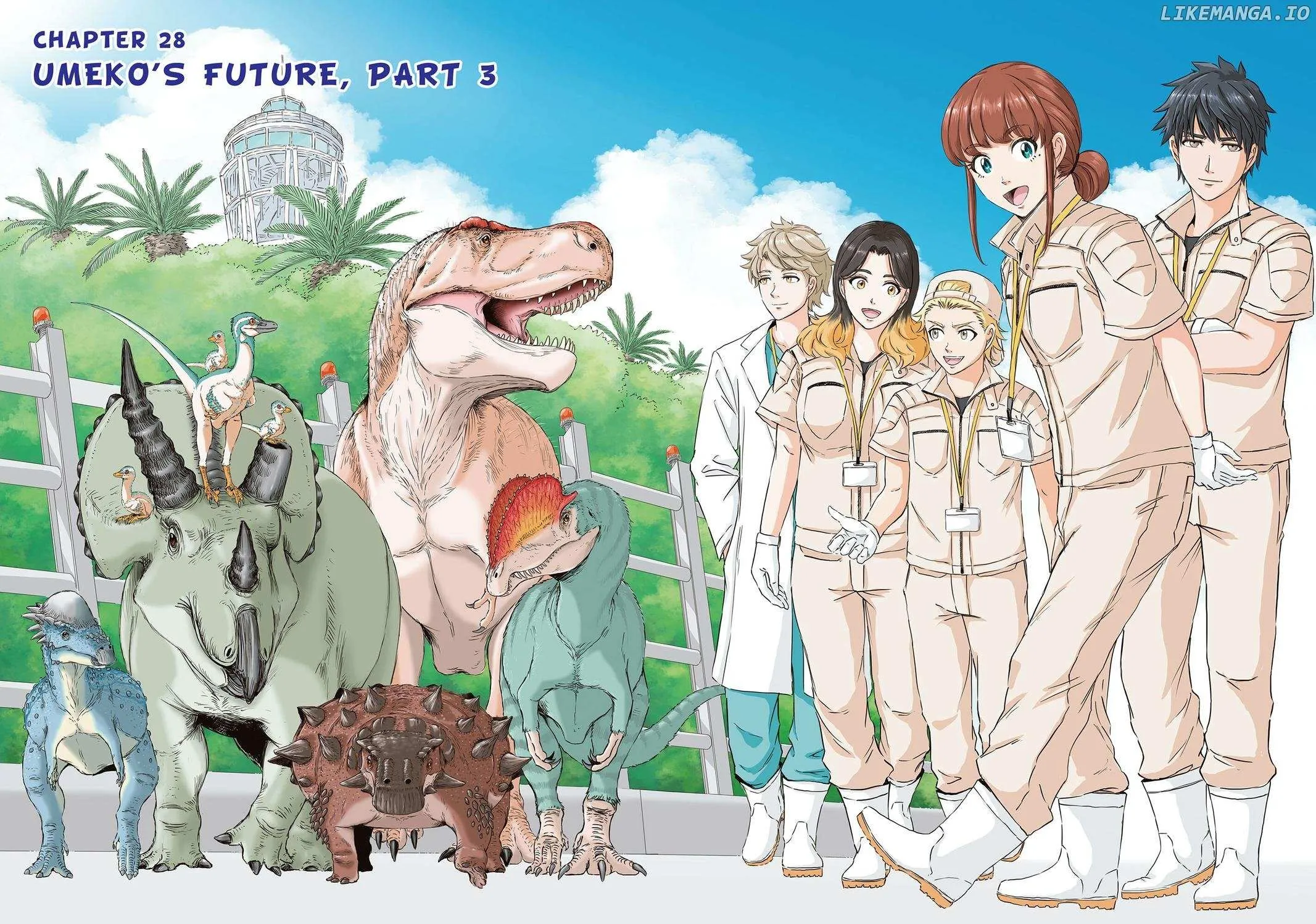 Dinosaurs Sanctuary Chapter 28 page 13 - 