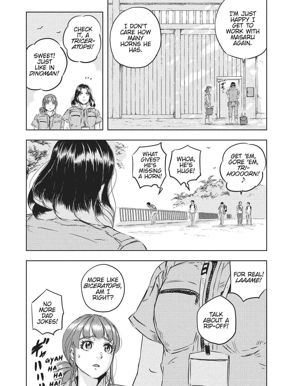 Dinosaurs Sanctuary Chapter 3 page 36 - 