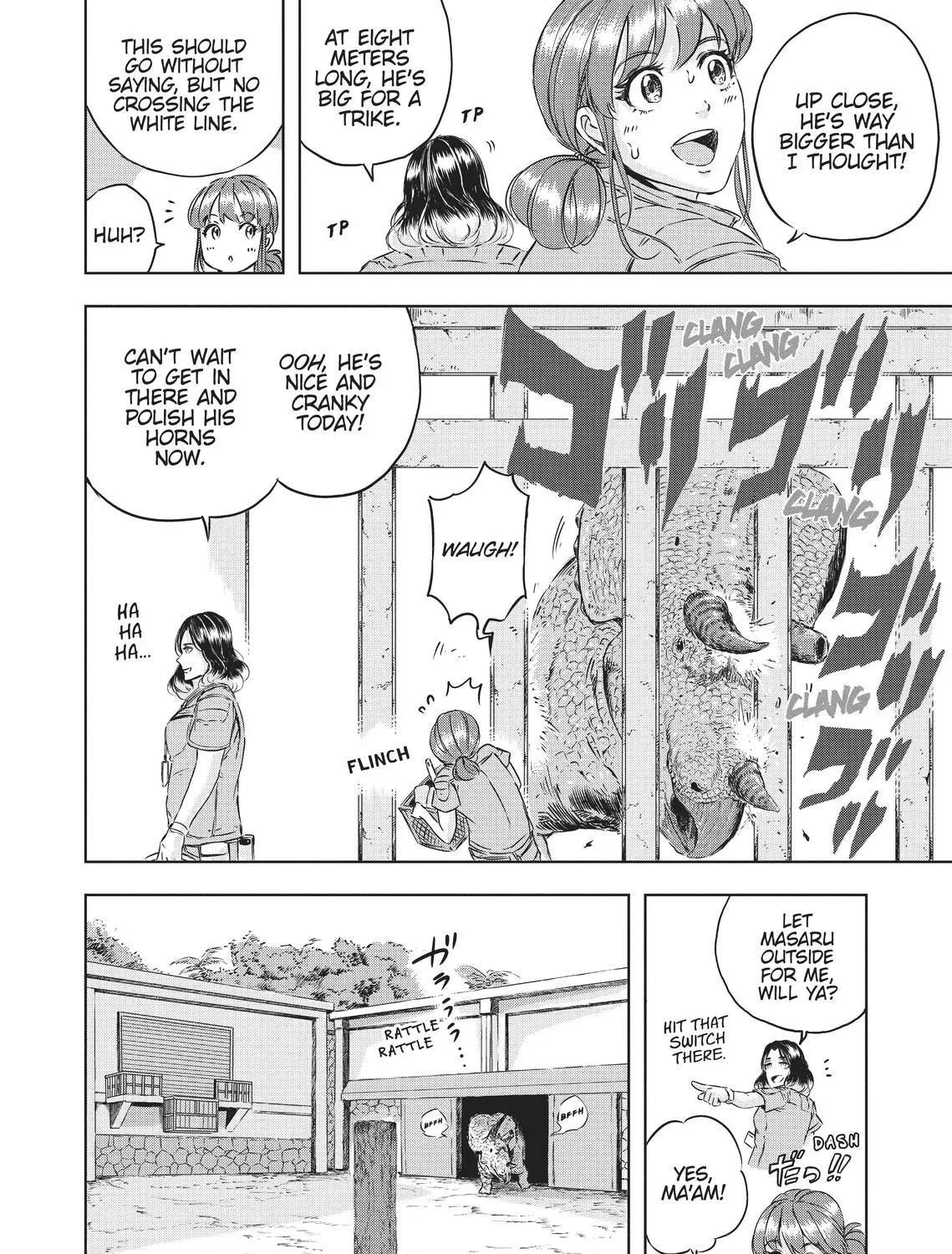 Dinosaurs Sanctuary Chapter 3 page 8 - 
