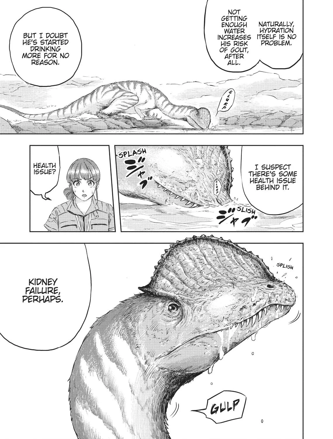 Dinosaurs Sanctuary Chapter 5 page 22 - 