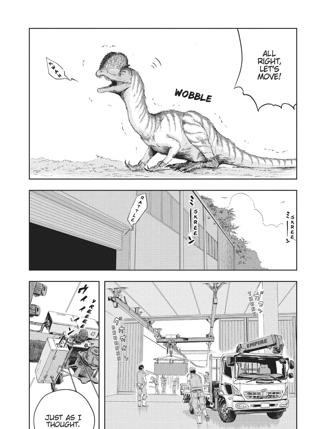 Dinosaurs Sanctuary Chapter 5 page 34 - 
