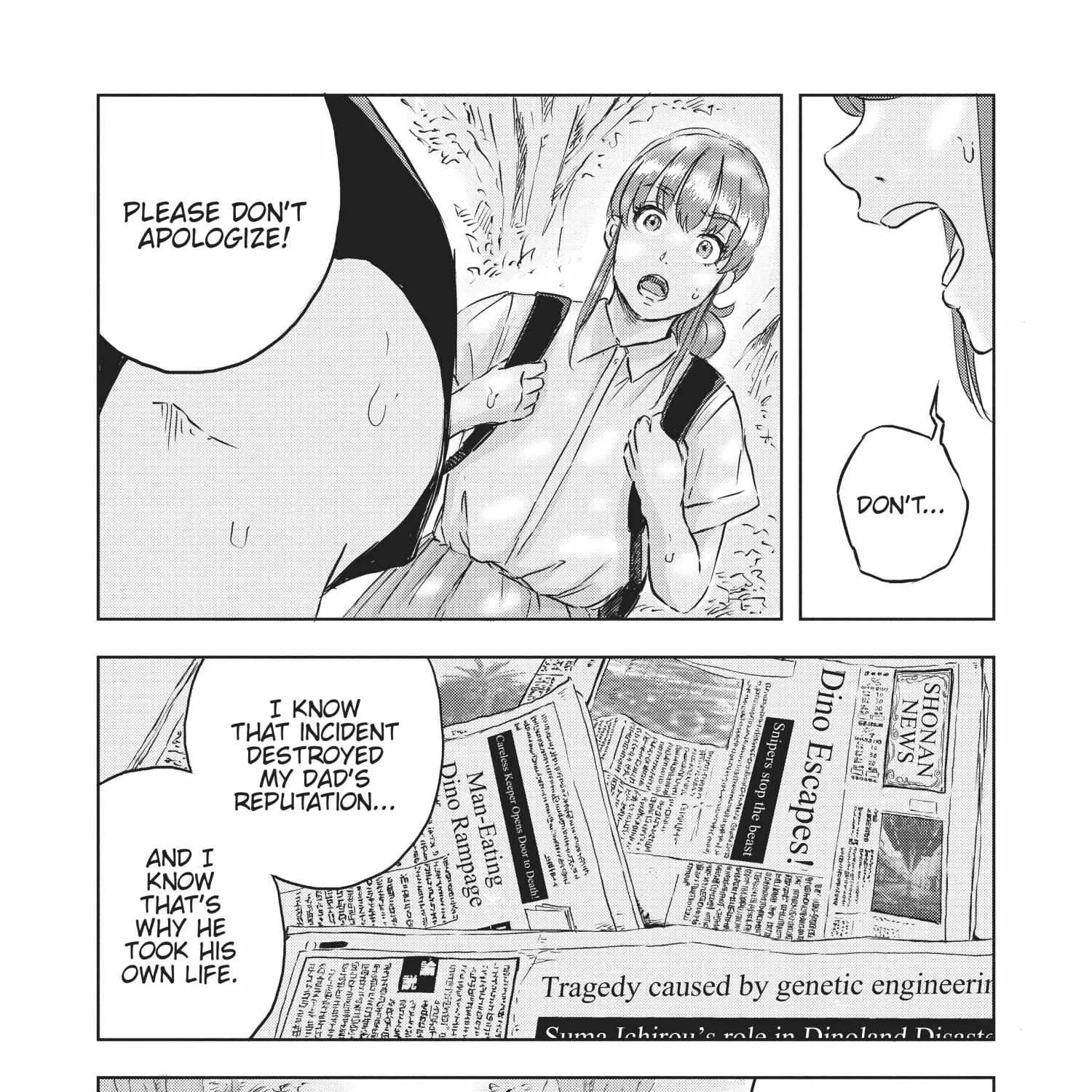 Dinosaurs Sanctuary Chapter 7 page 39 - 