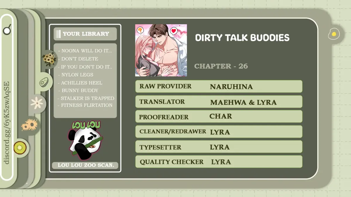 Dirty Talk Buddies Chapter 26 page 182 - 
