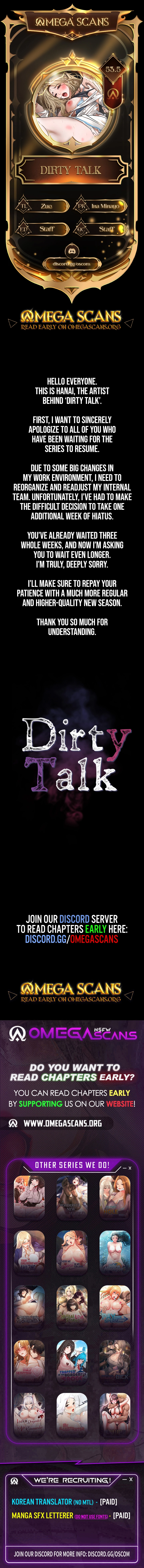 Dirty Talk Chapter 53.5 page 1 - 