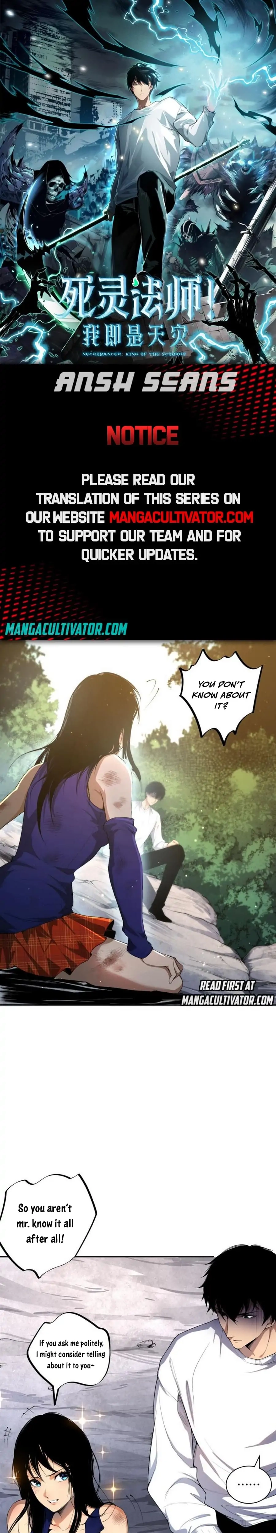 Disastrous Necromancer Chapter 8.1 page 1 - 
