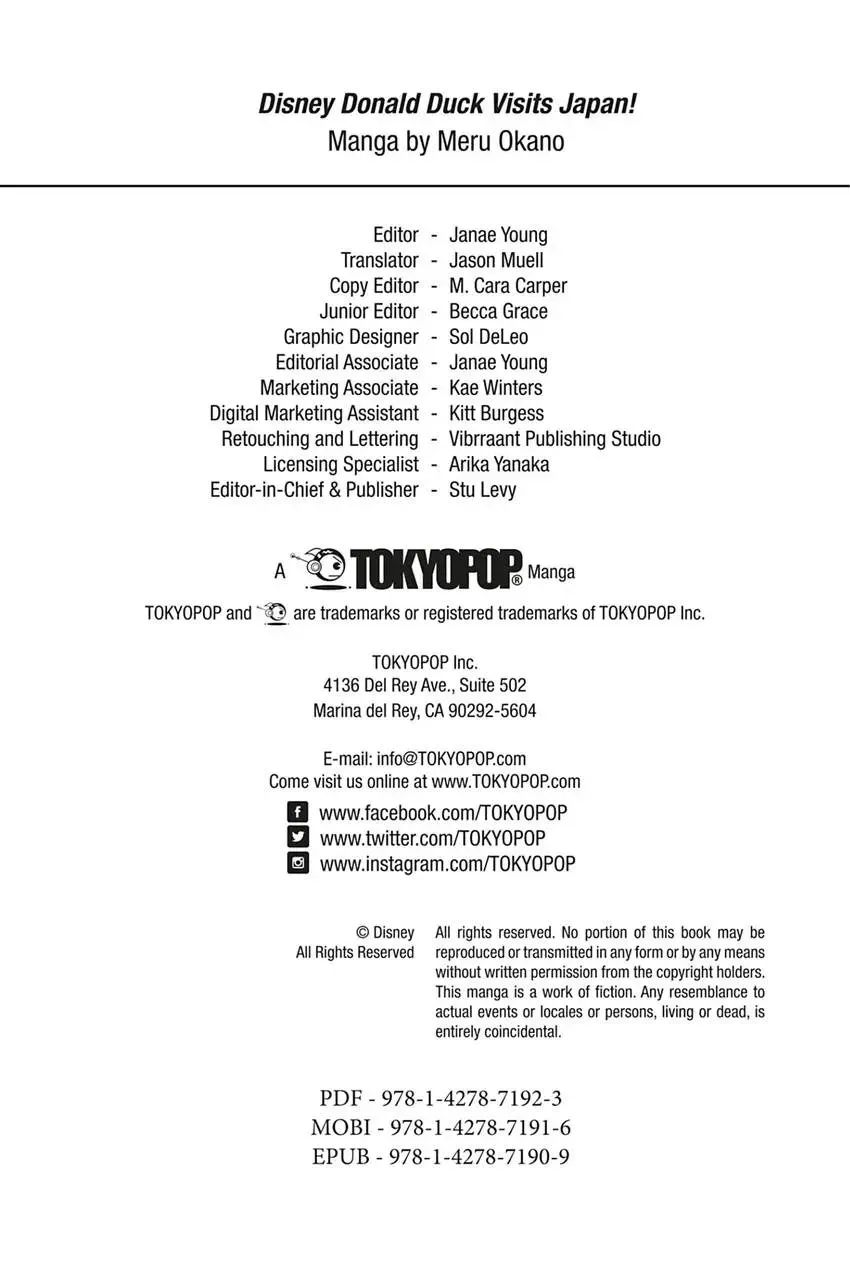Disney Manga: Donald Duck Visits Japan! Chapter 1 page 2 - 