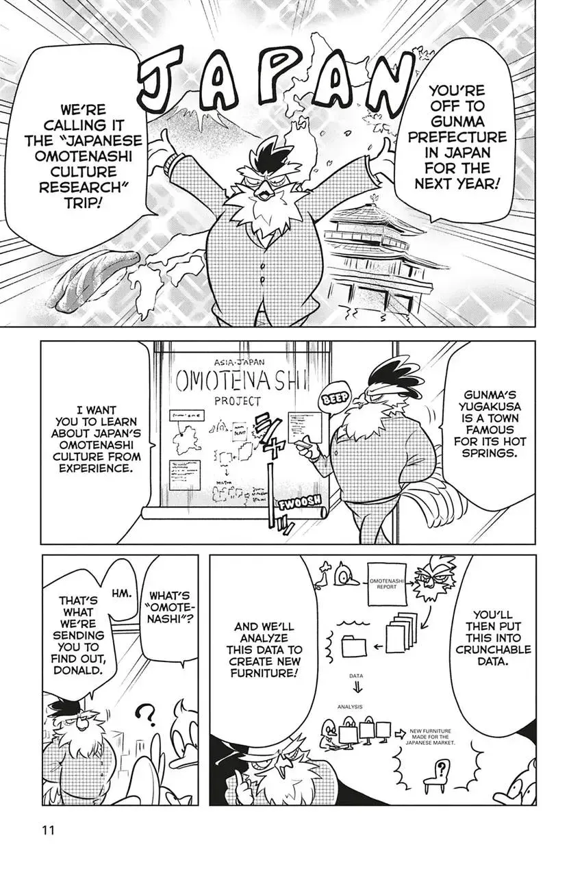 Disney Manga: Donald Duck Visits Japan! Chapter 1 page 13 - 