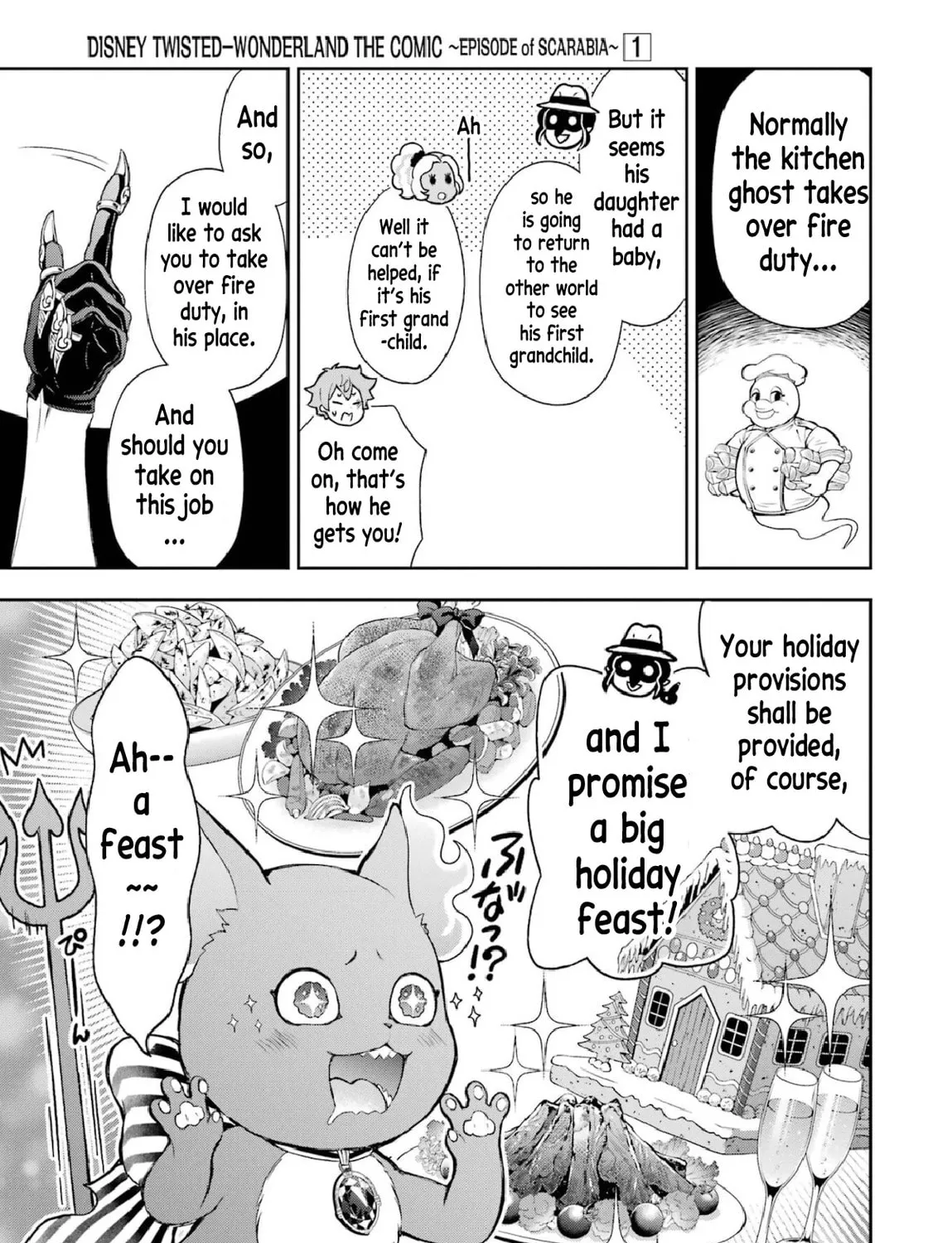 Disney Twisted Wonderland - The Comic - ~Episode of Scarabia~ Chapter 1 page 55 - 