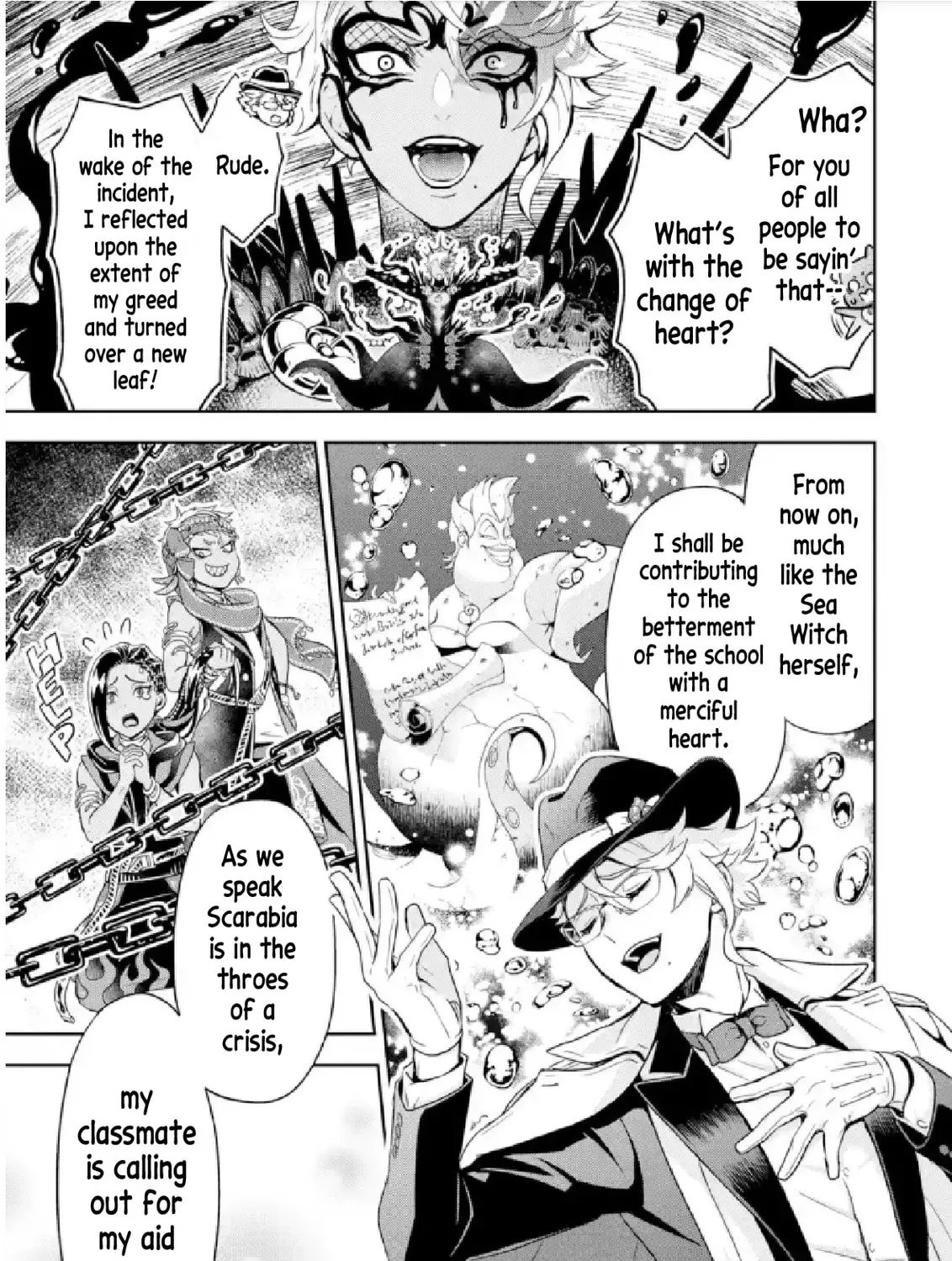 Disney Twisted Wonderland - The Comic - ~Episode of Scarabia~ Chapter 6 page 37 - 